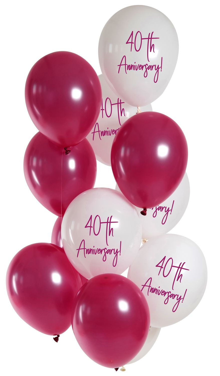 40 jaar jubileum ballonnen set
