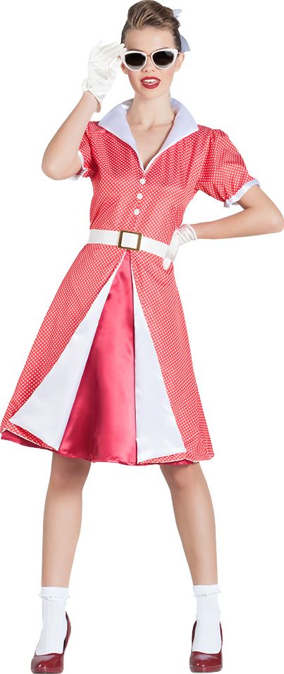50's serveerster kostuum Dames