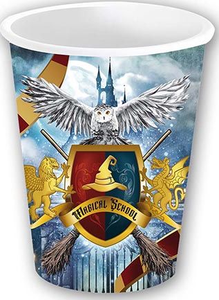 6 papieren drinkbekers Harry Potter 240 ml