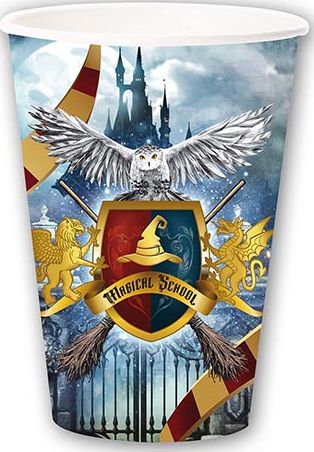 6 papieren drinkbekers Harry Potter 355 ml