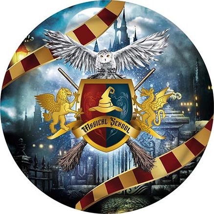 6 papieren eetborden Harry Potter