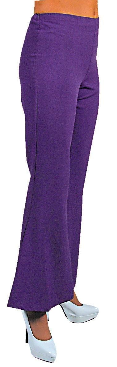 60s hippie broek paars dames