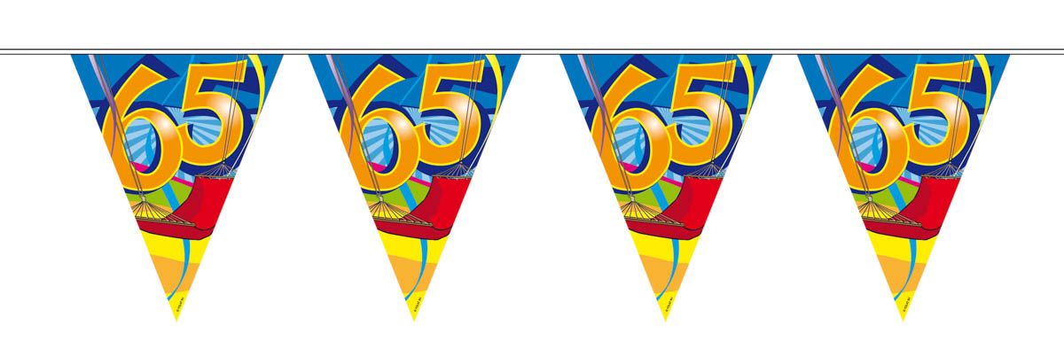 65 jaar vlaggenlijn