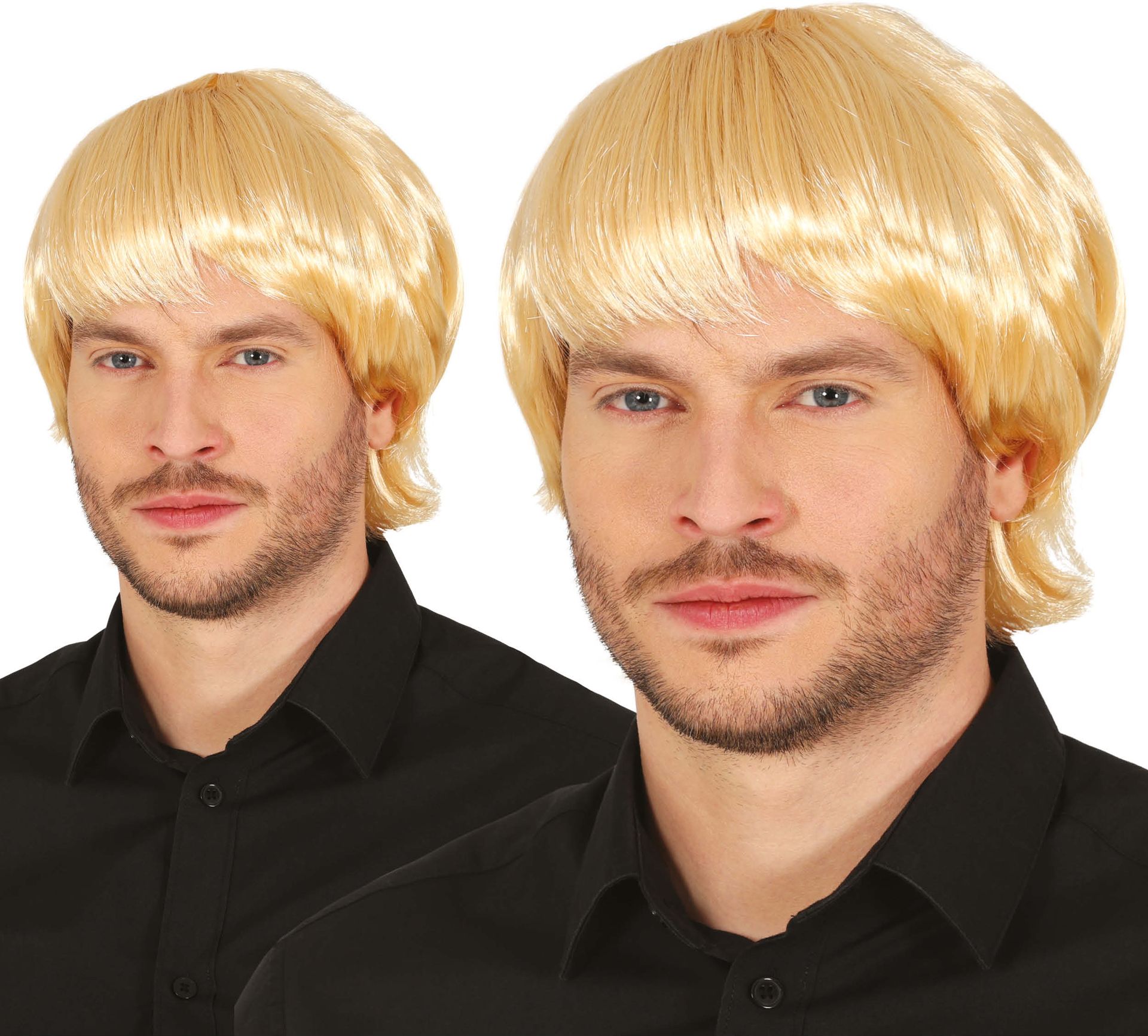 70's Blonde Pruik Heren
