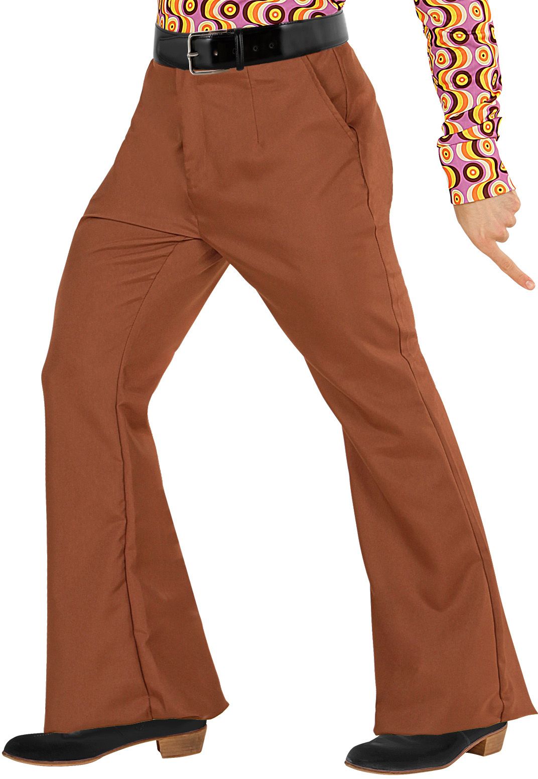 70s broek bruin