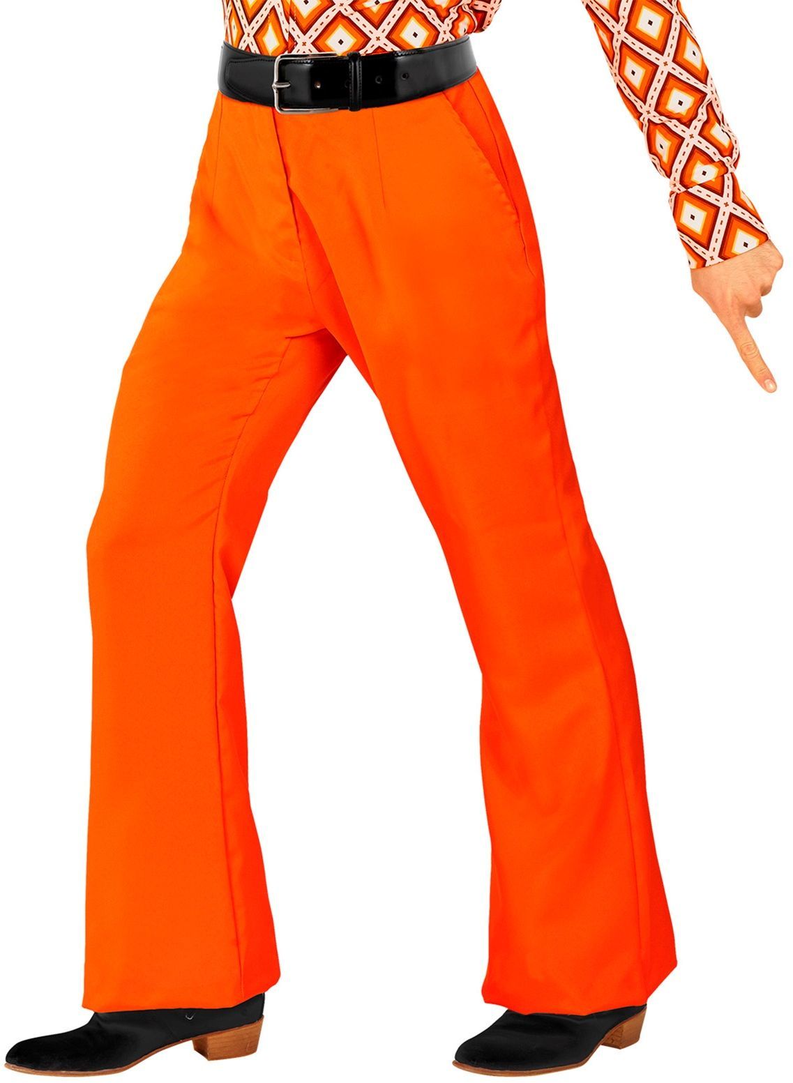 70s broek oranje