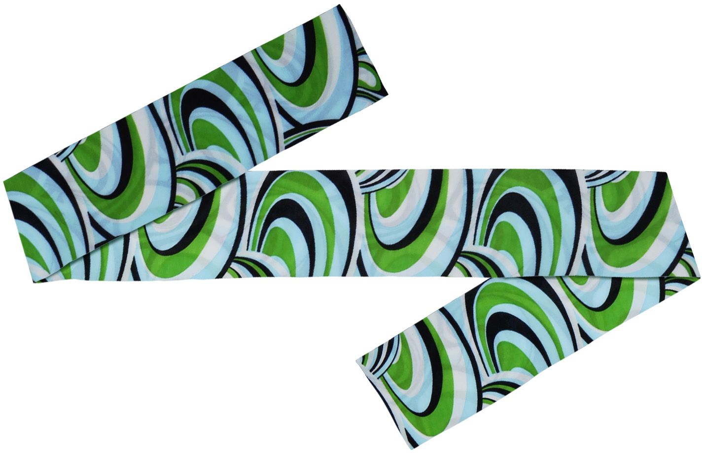 70s disco bandana groen