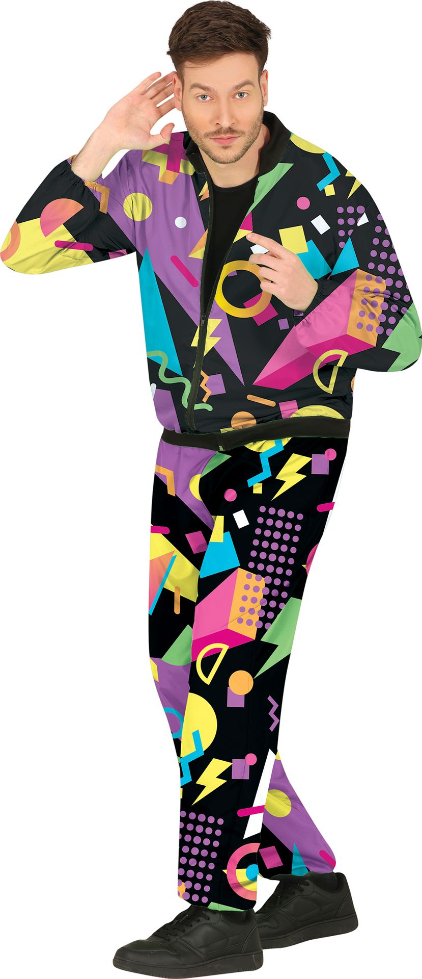 80s Trainingspak mannen Multicolor