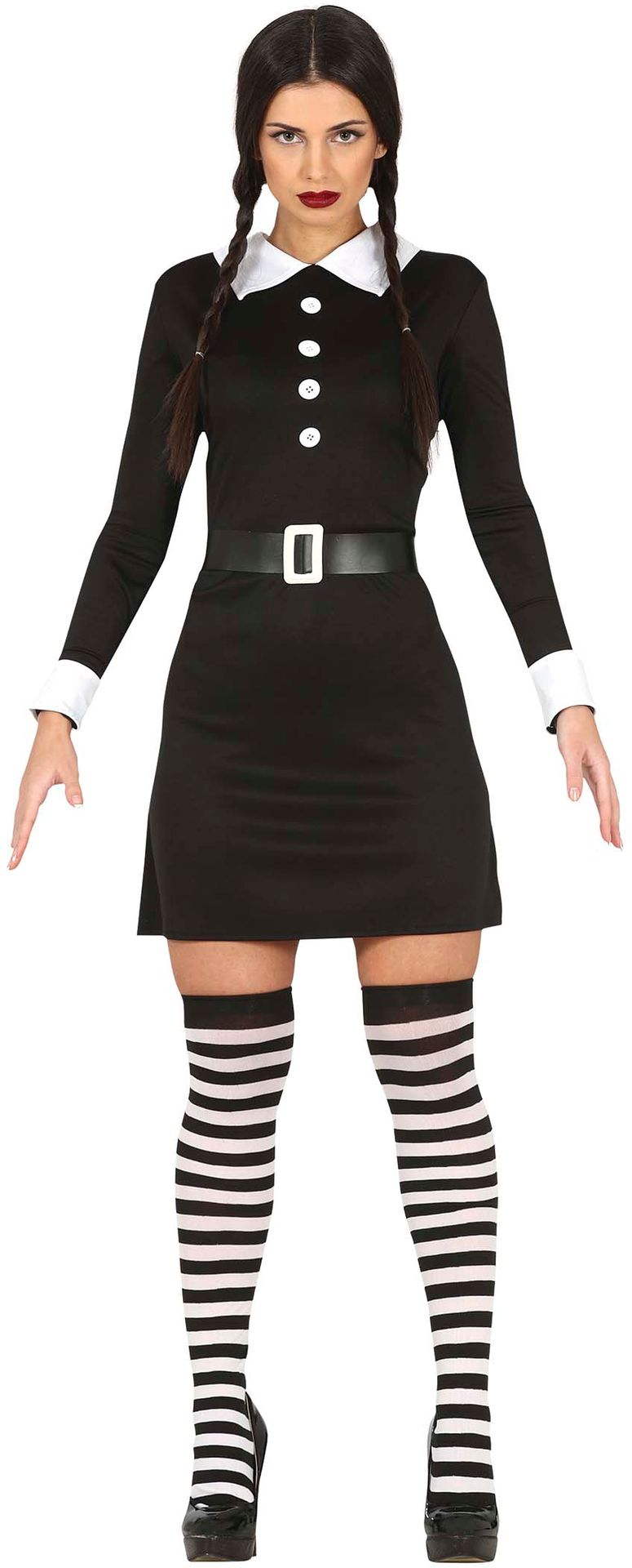 Addams family outfit dames
