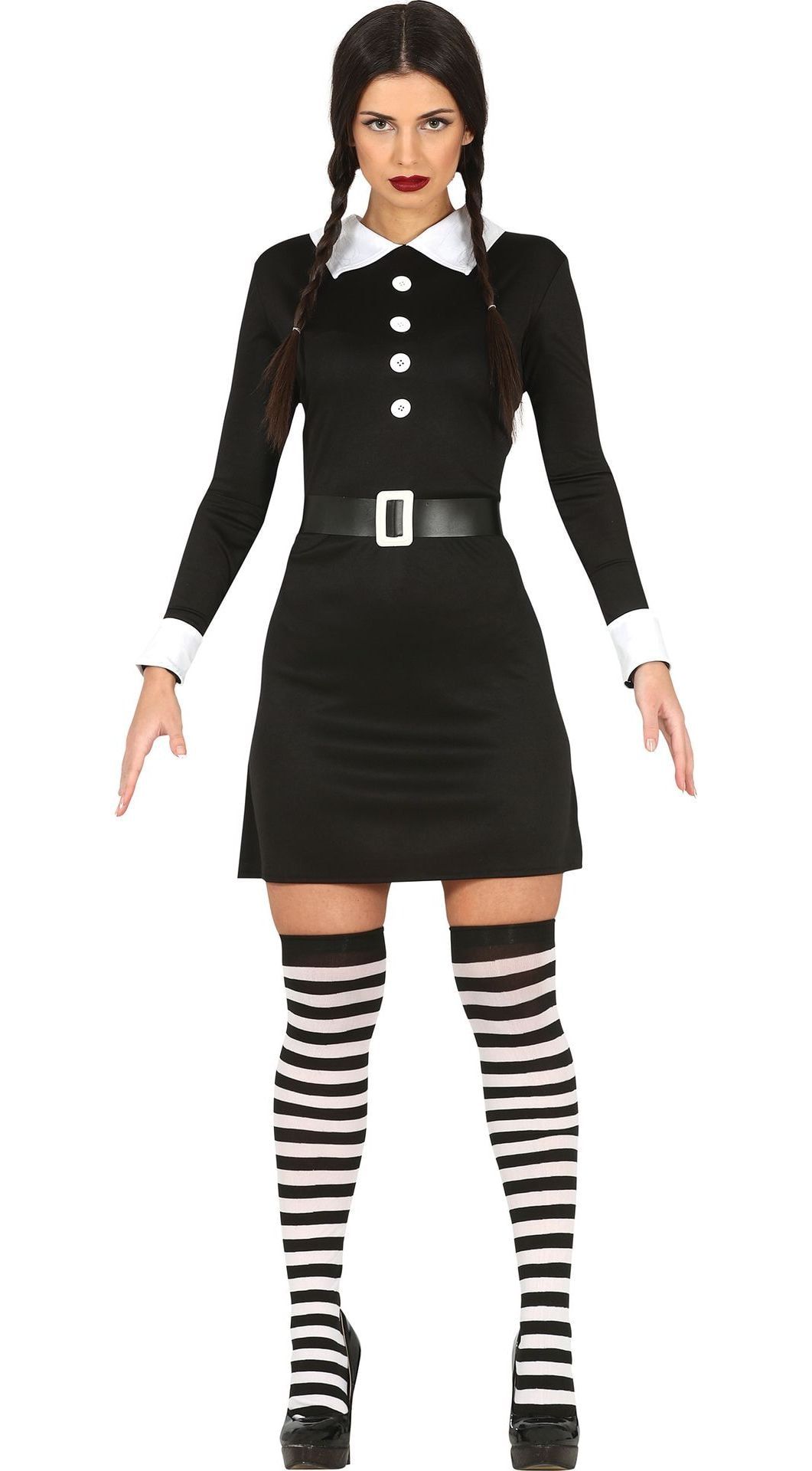 Addams family outfit dames