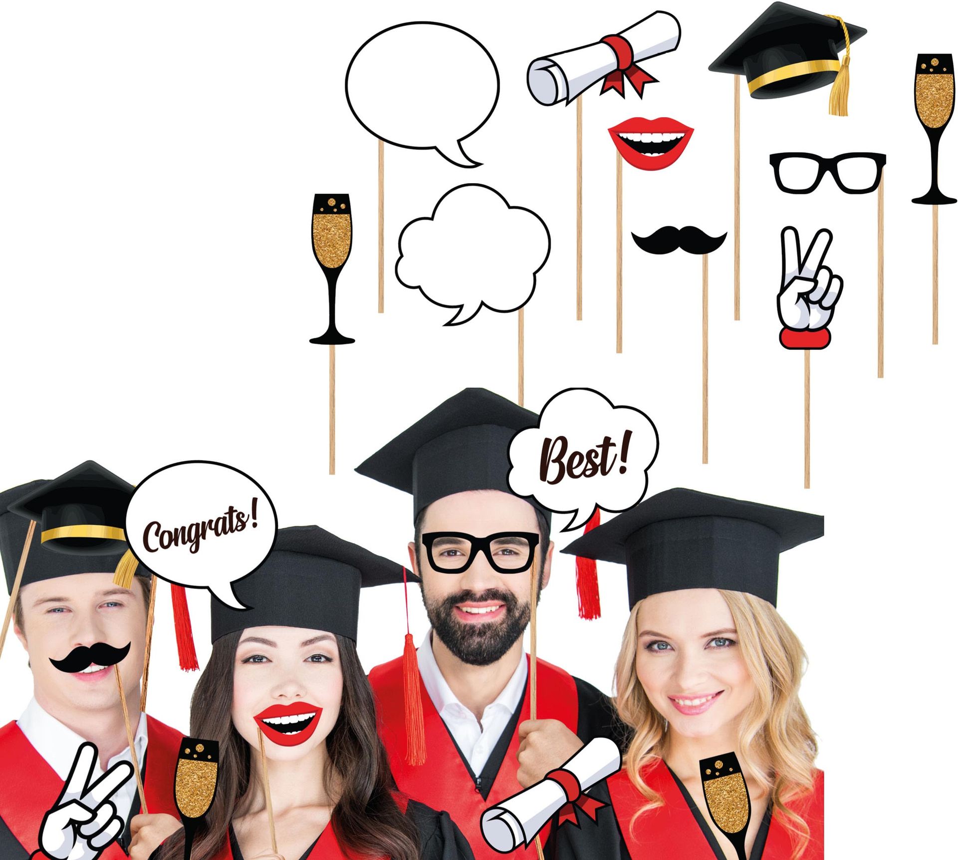 Afstuderen Photobooth Set