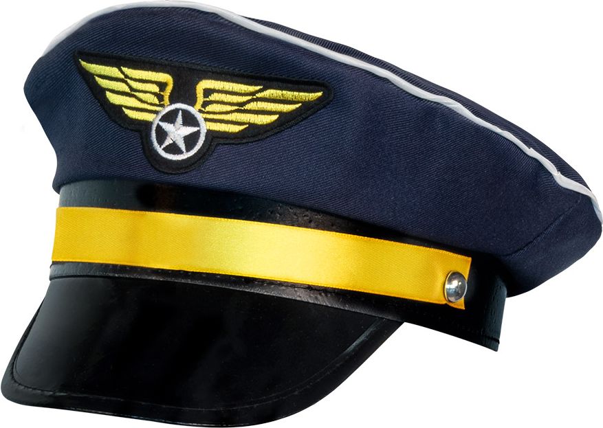 Airforce piloot pet blauw