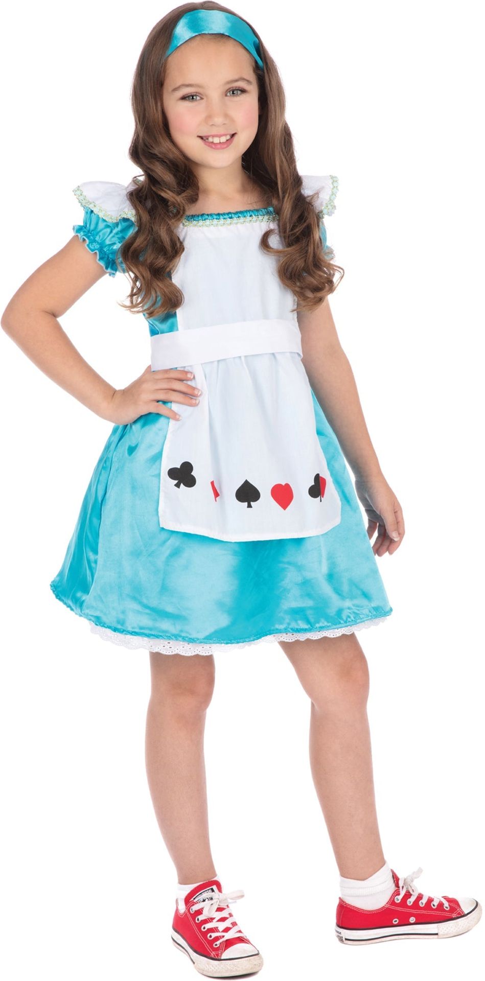 Alice in Wonderland Blauw Jurkje Meisjes