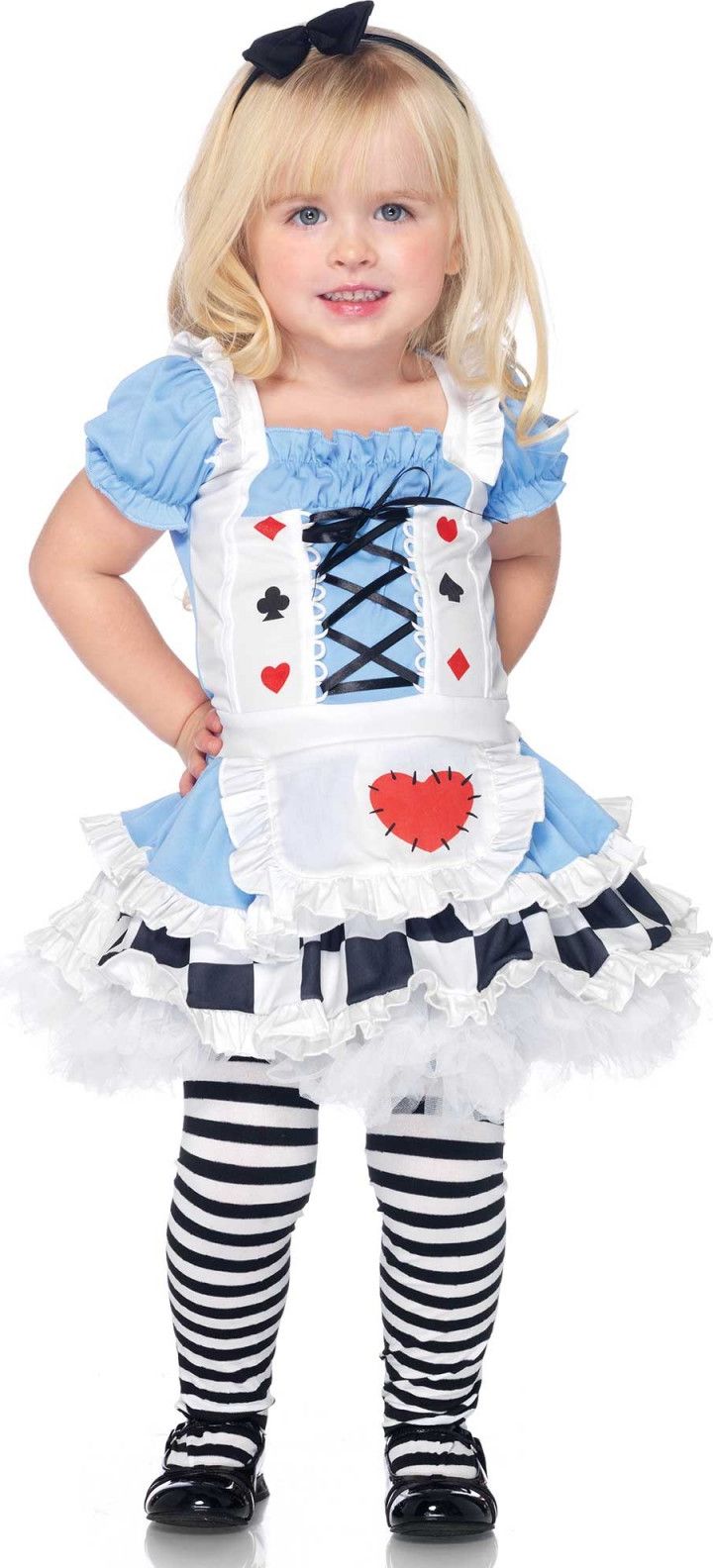 Alice in wonderland kostuum kind