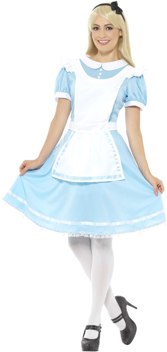 Alice in Wonderland lichtblauwe jurk