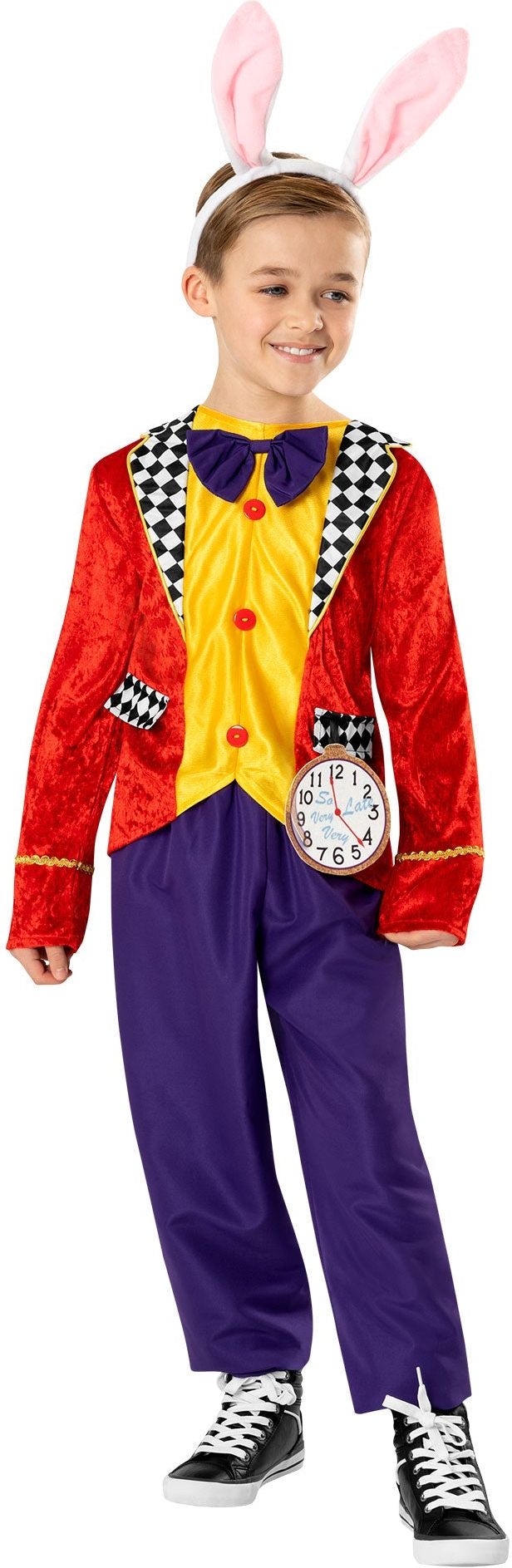 Alice in Wonderland Outfit White Rabbit Jongens