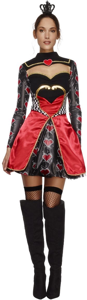 Alice in Wonderland Queen of Hearts jurk