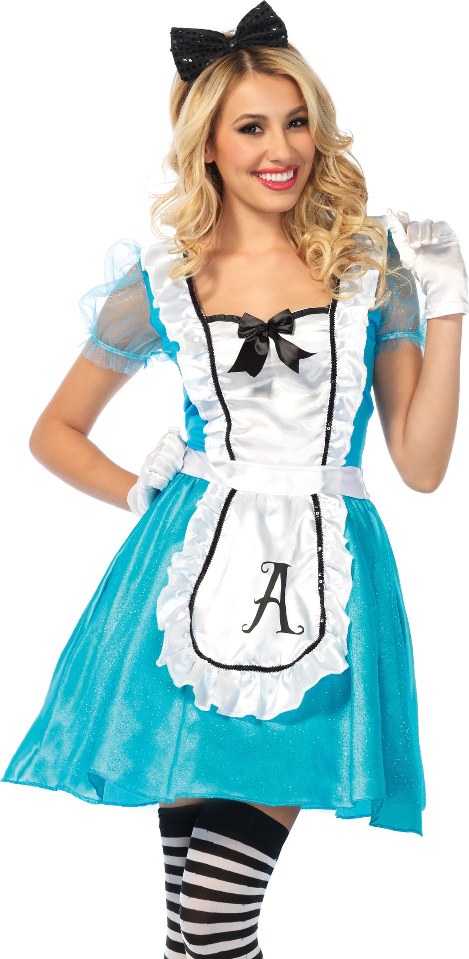 Alice in wonderland schortjurk dames