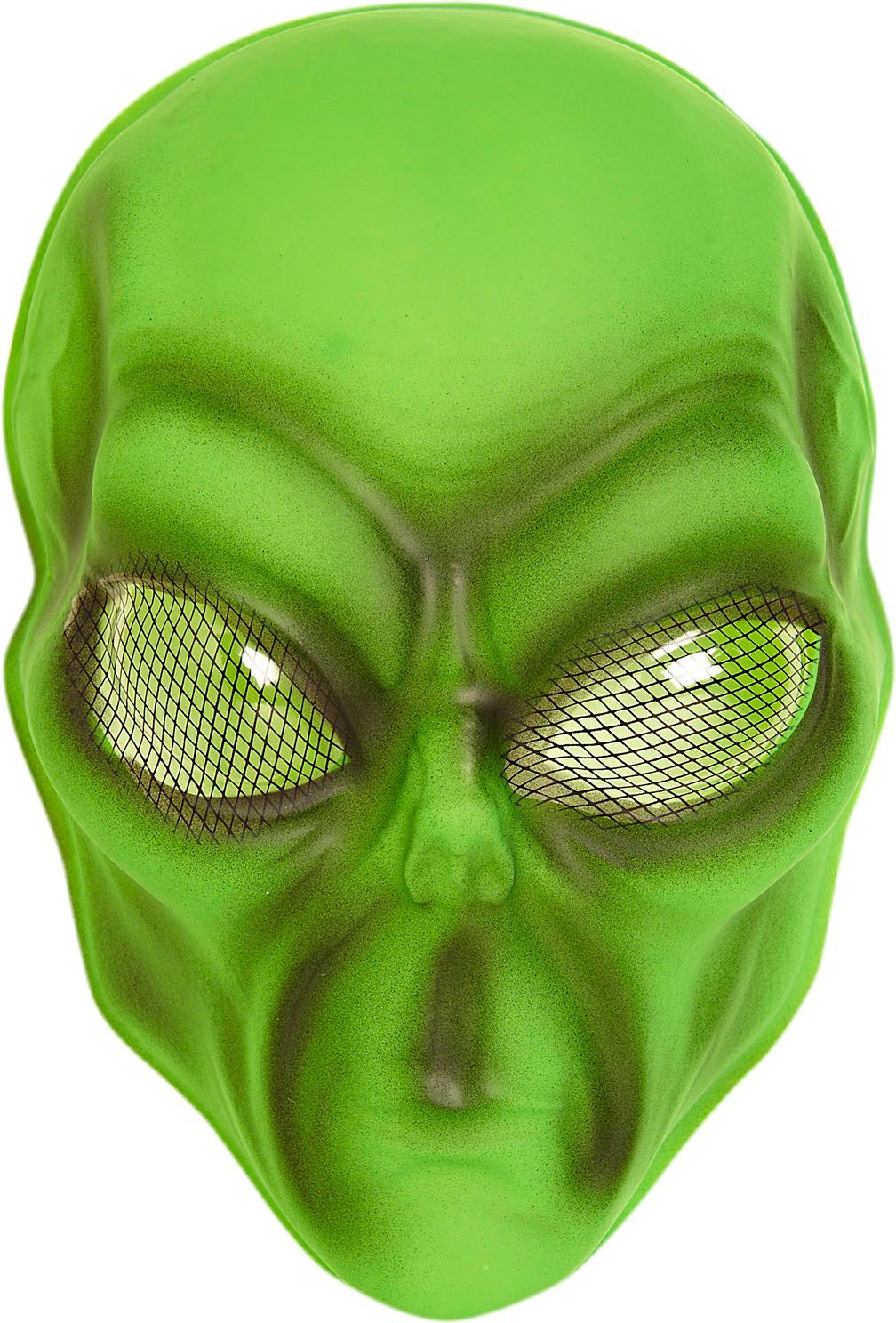 Alien masker groen