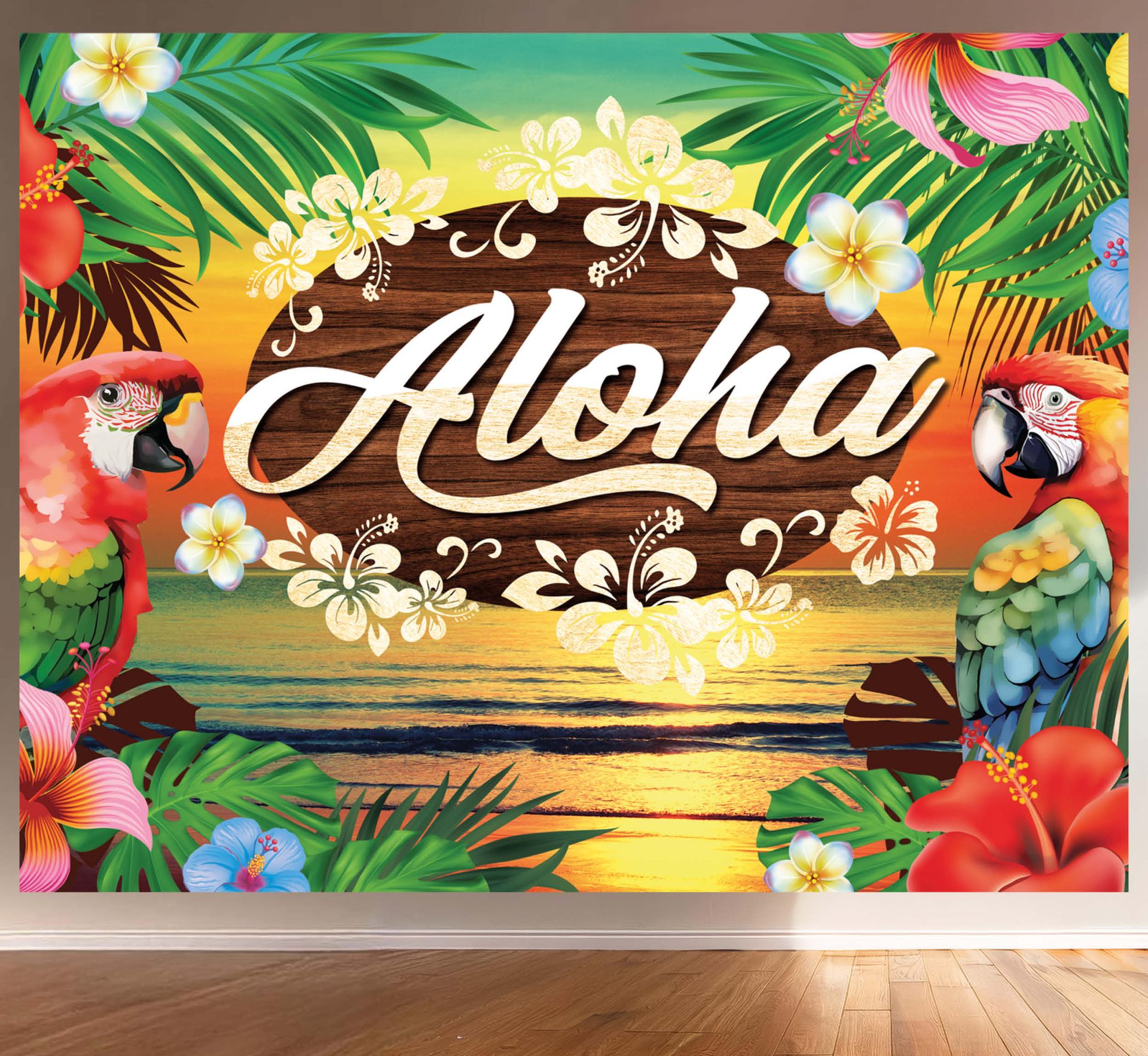 Aloha Hawaii photobooth decoratie