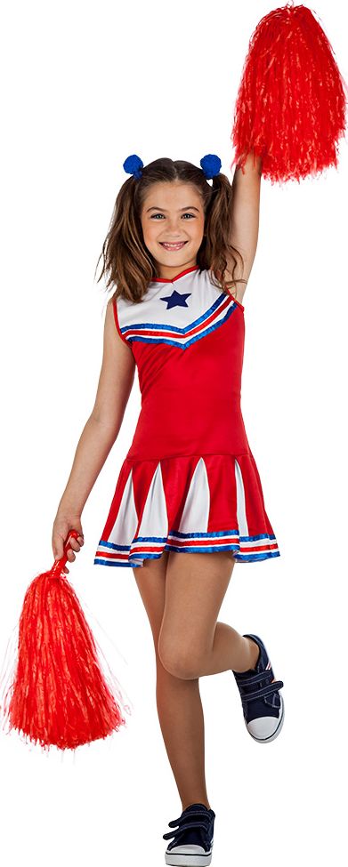 Amerikaanse Cheerleader Kostuum meisjes