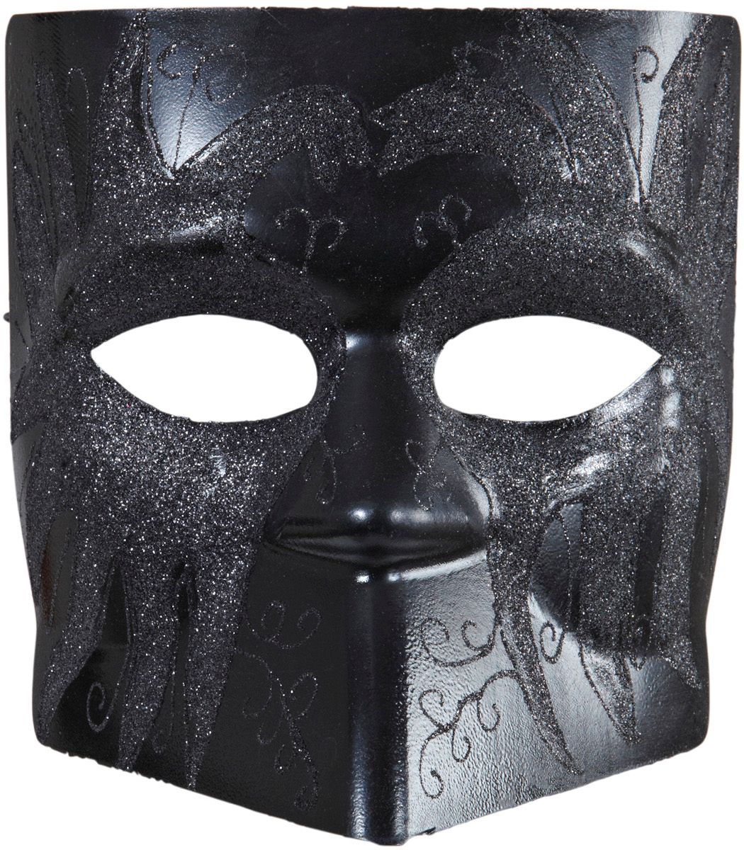 Anoniem masker zwart