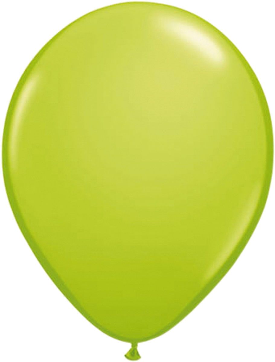 Appelgroene basic ballonnen 50 stuks 30cm