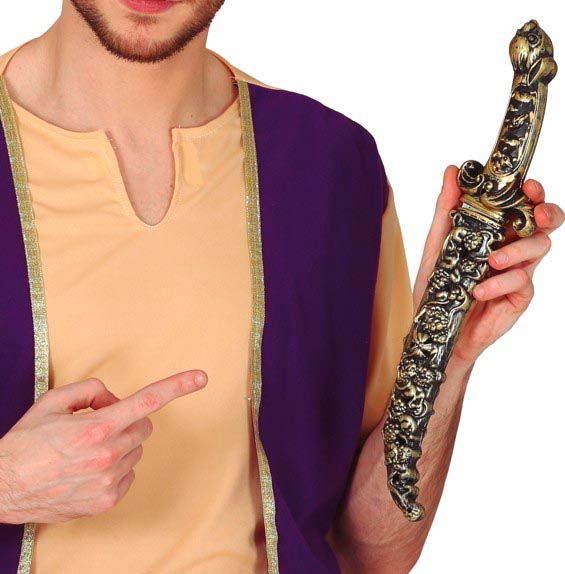 Arabische Dolk In Houder 40Cm