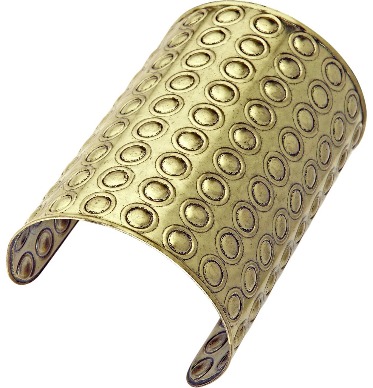 Armband goud met ronde studs