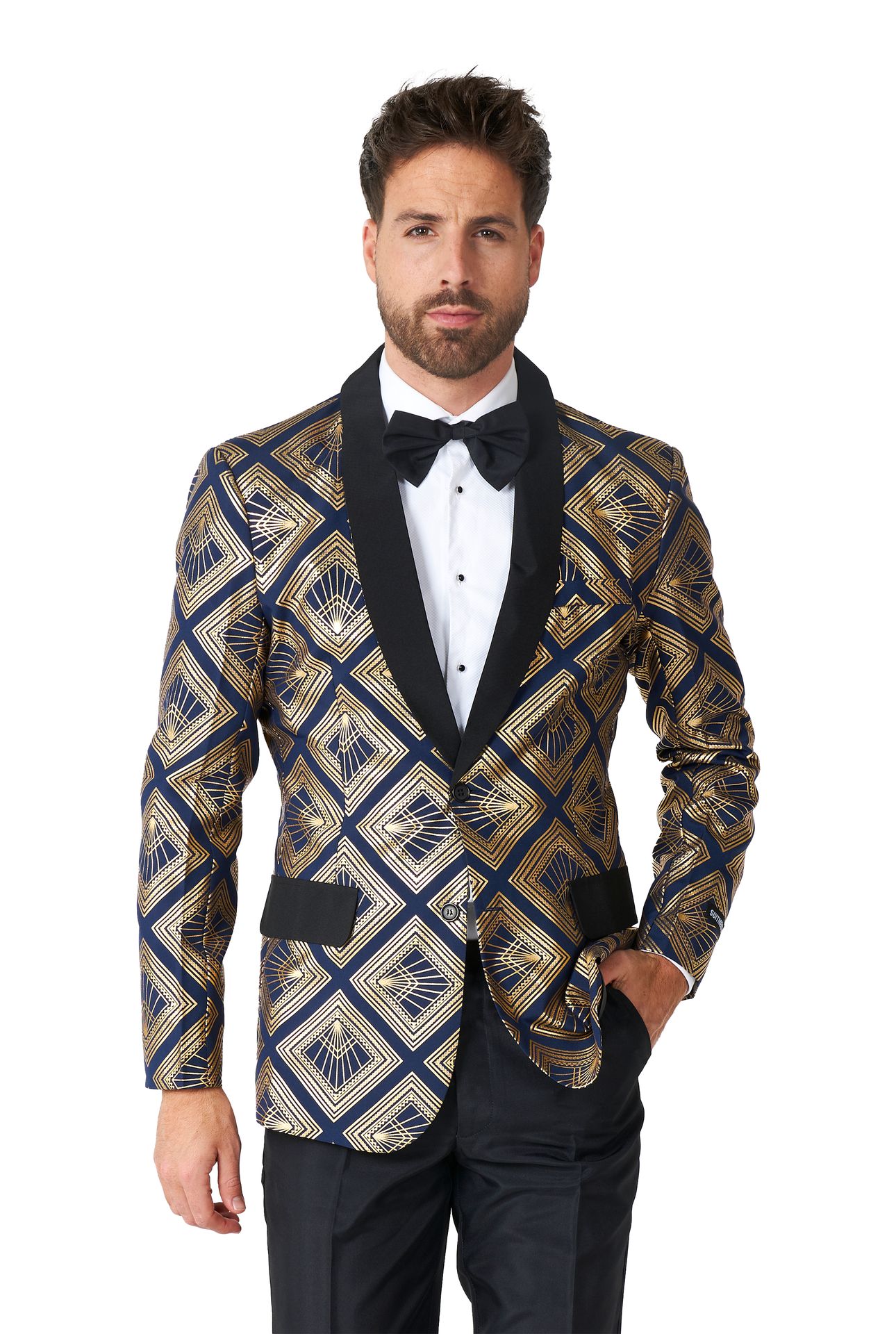 Art Deco Deep Navy heren