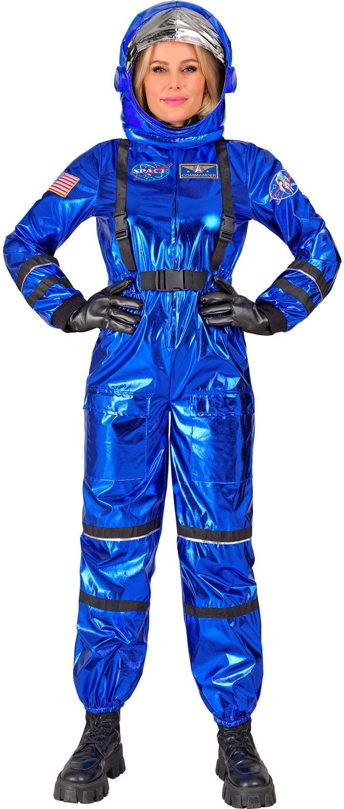 Astronautenpak Blauw Dames