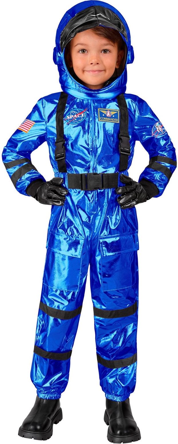 Astronautenpak Blauw Kinderen
