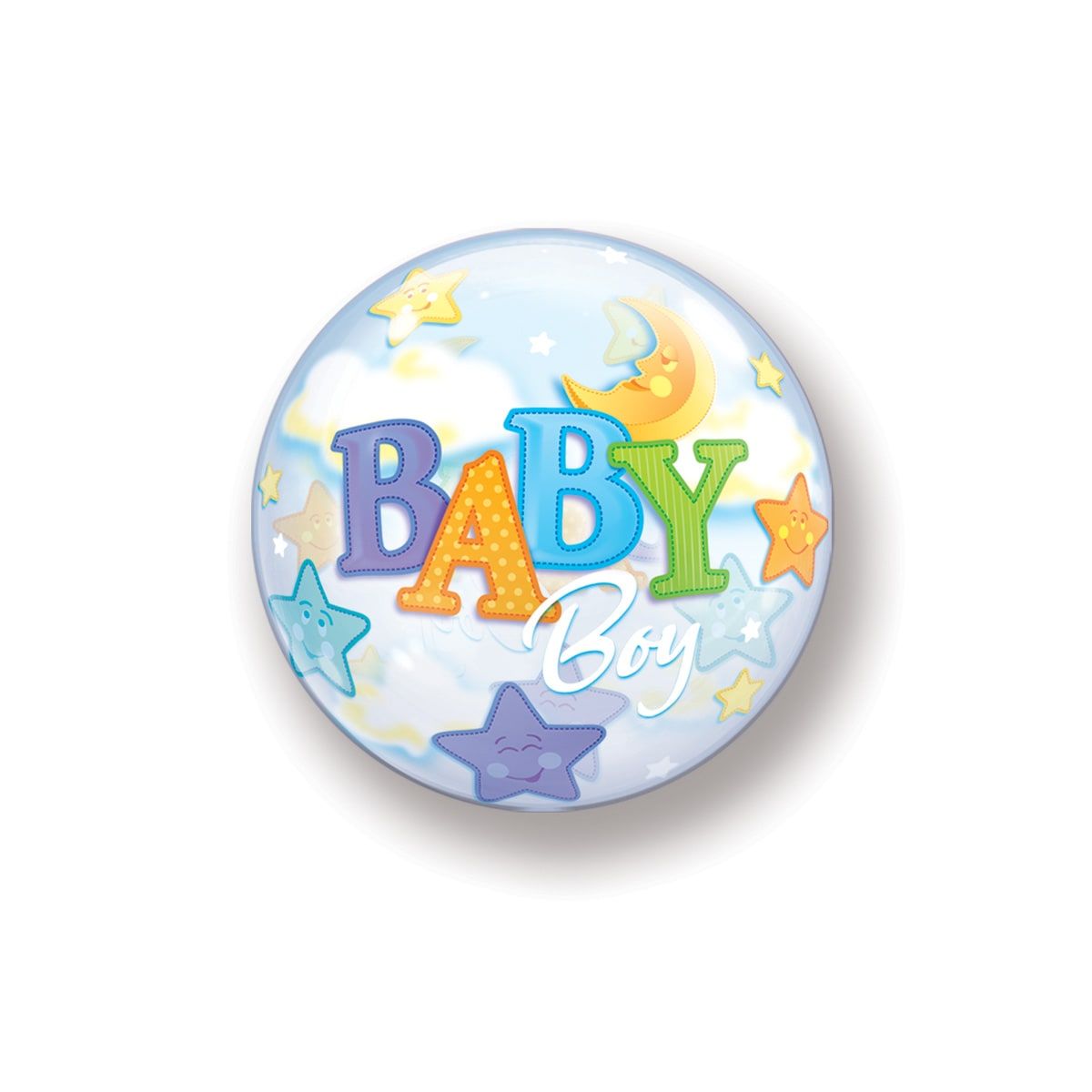 Baby Boy bubbles ballon 56cm