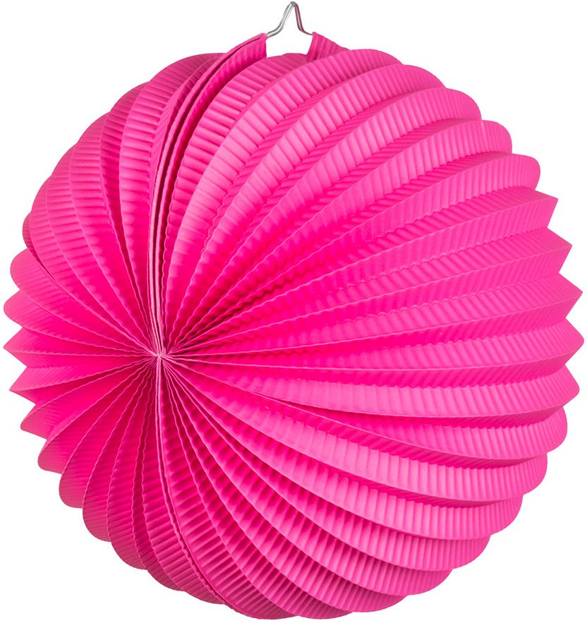 Ballon lampion neon roze