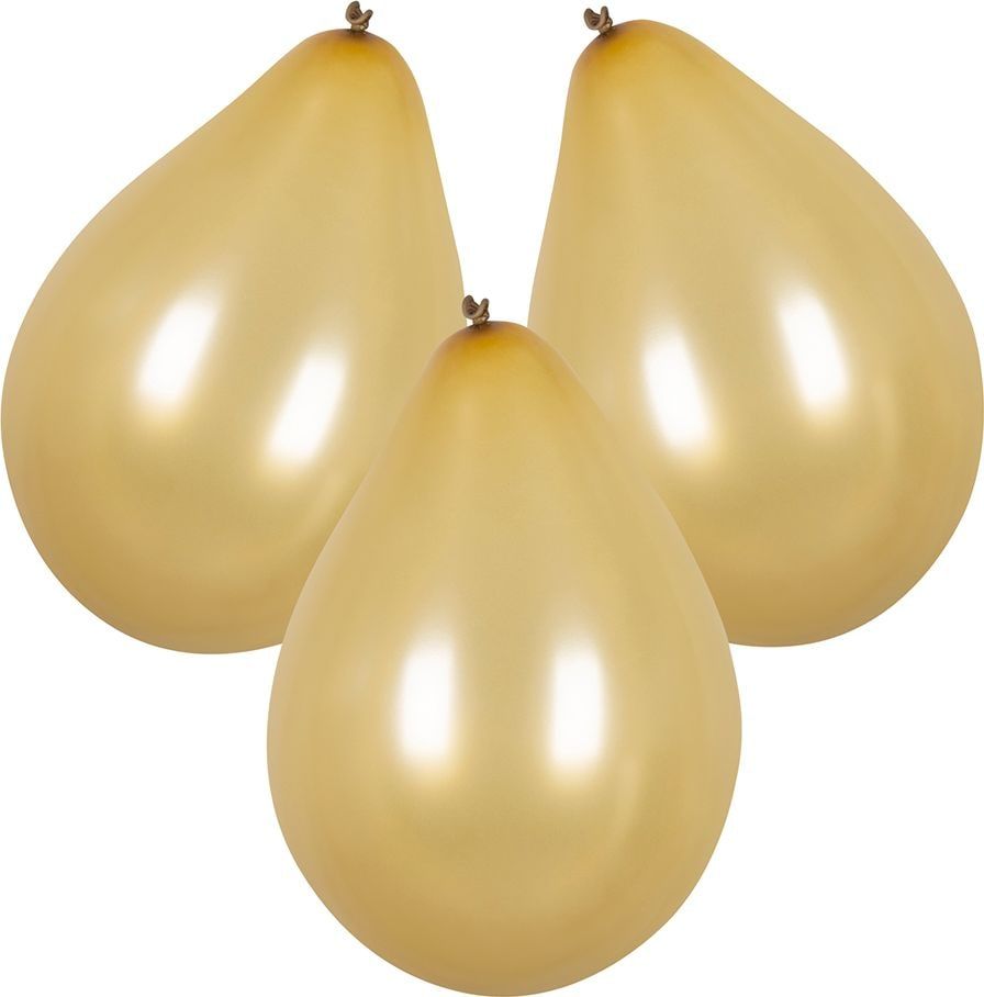 Ballonnen goud 6x