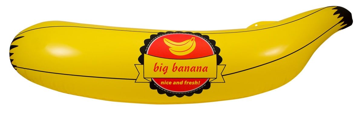 Banaan opblaasbaar 70cm