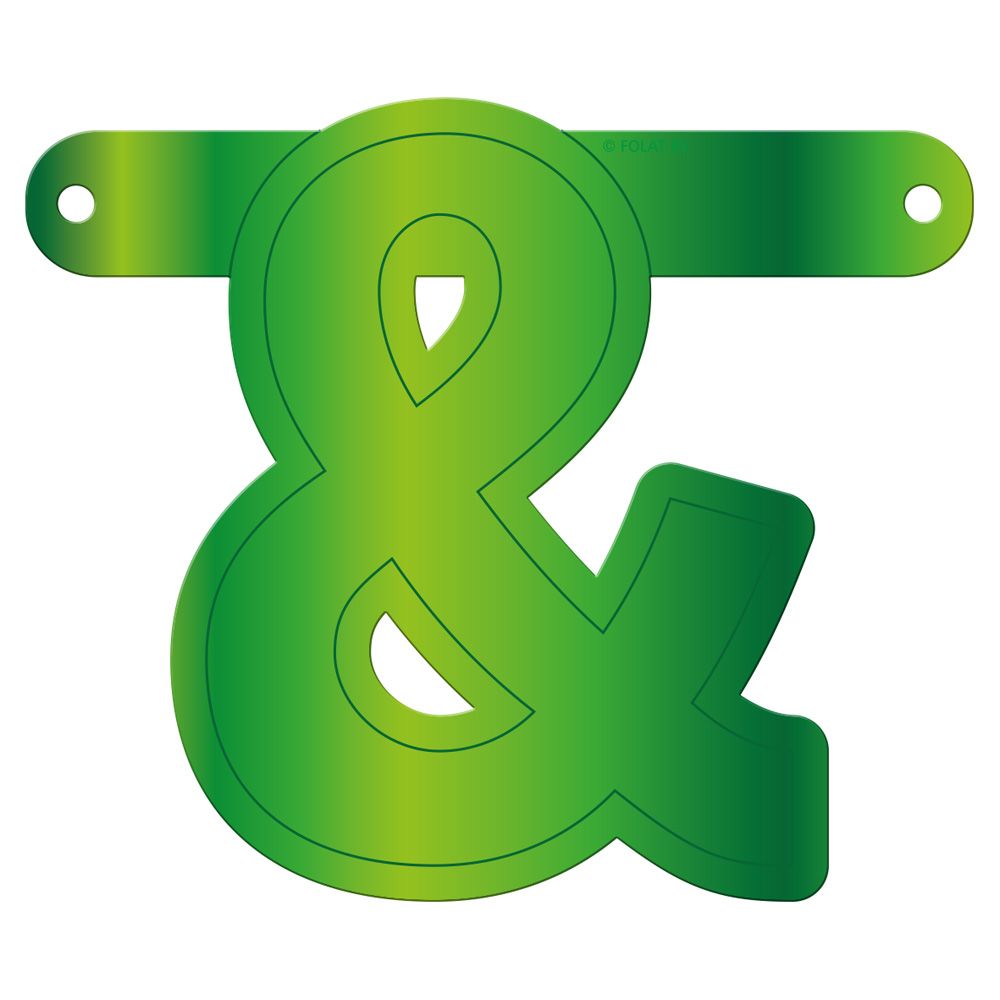 Banner en Teken Lime Groen