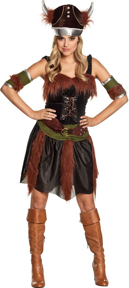 Barbaarse viking outfit dames
