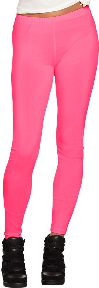 Basic legging neon roze