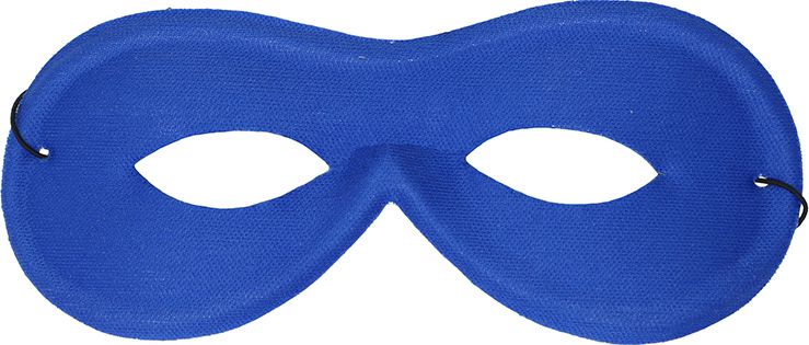 Basic oogmasker blauw