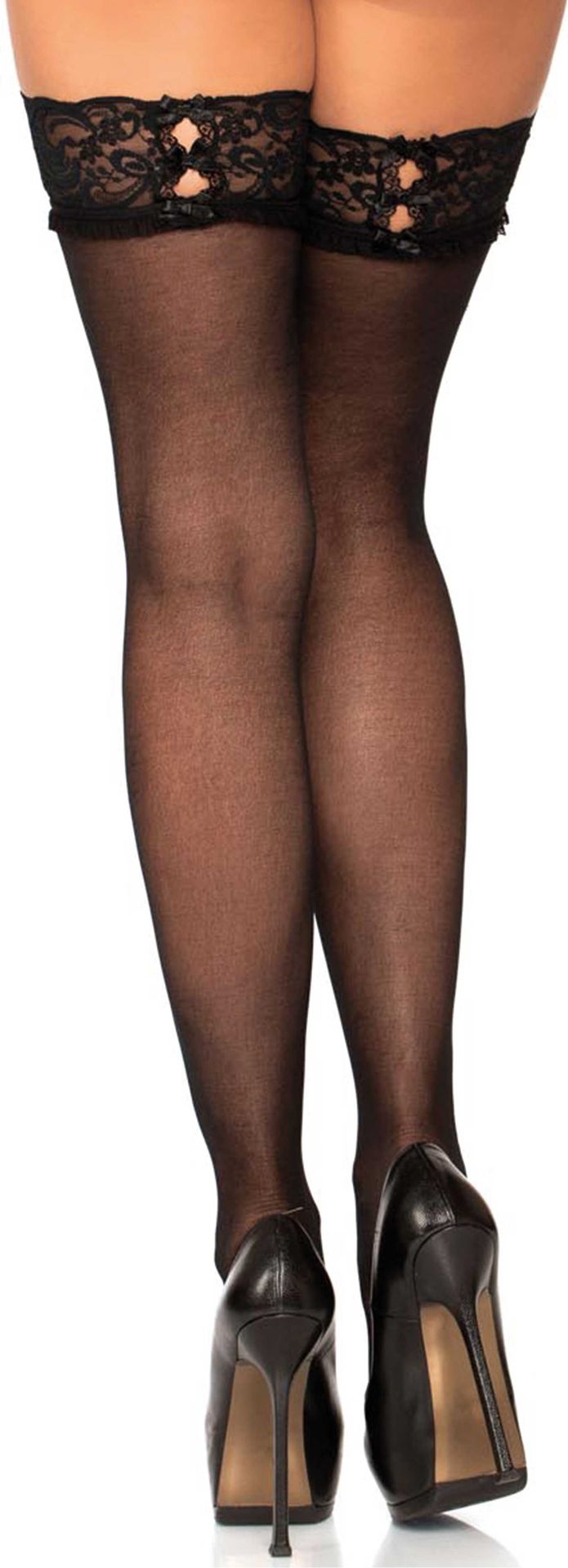 Basic zwarte kousen elegant