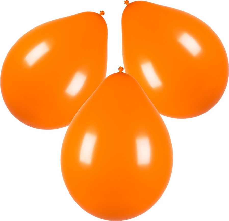 Basis oranje ballonnen 10 stuks 30cm