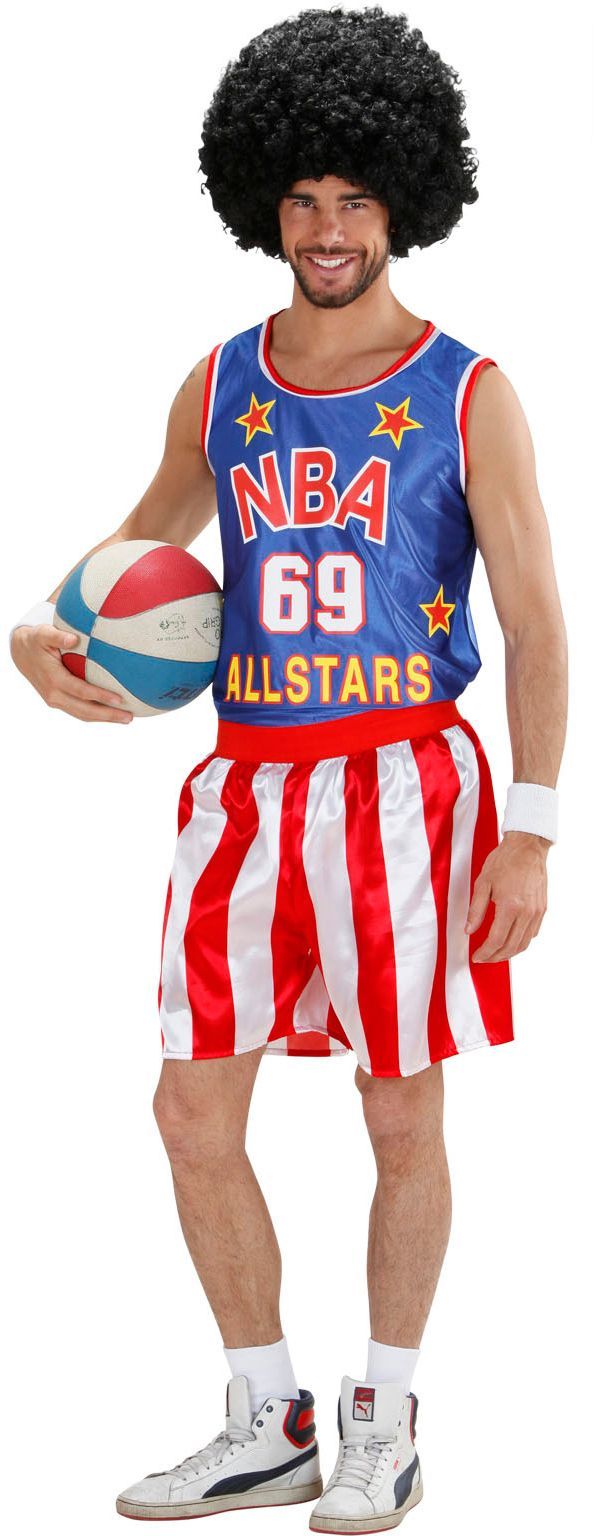 Basketbal kostuum heren