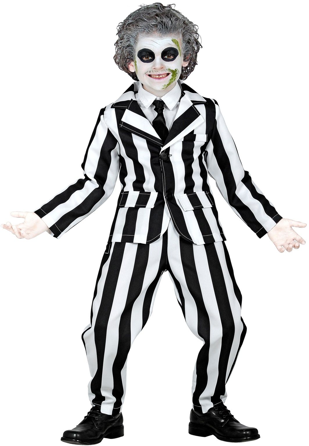 Beetlejuice geest outfit jongens