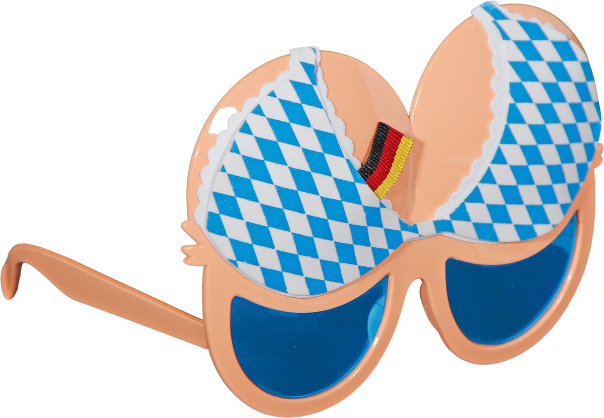 Beha bril Oktoberfest blauw