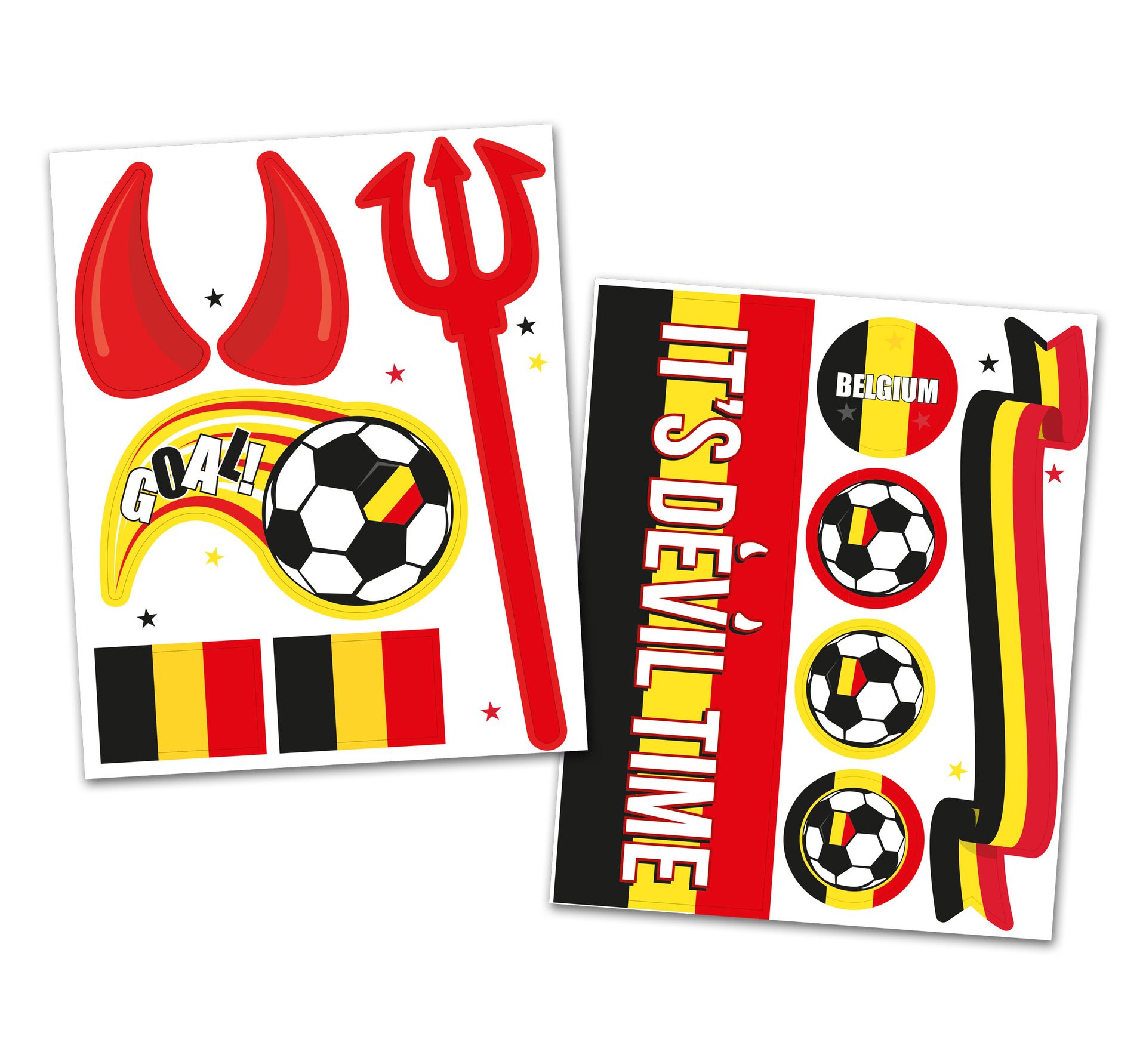 België voetbal raamstickers