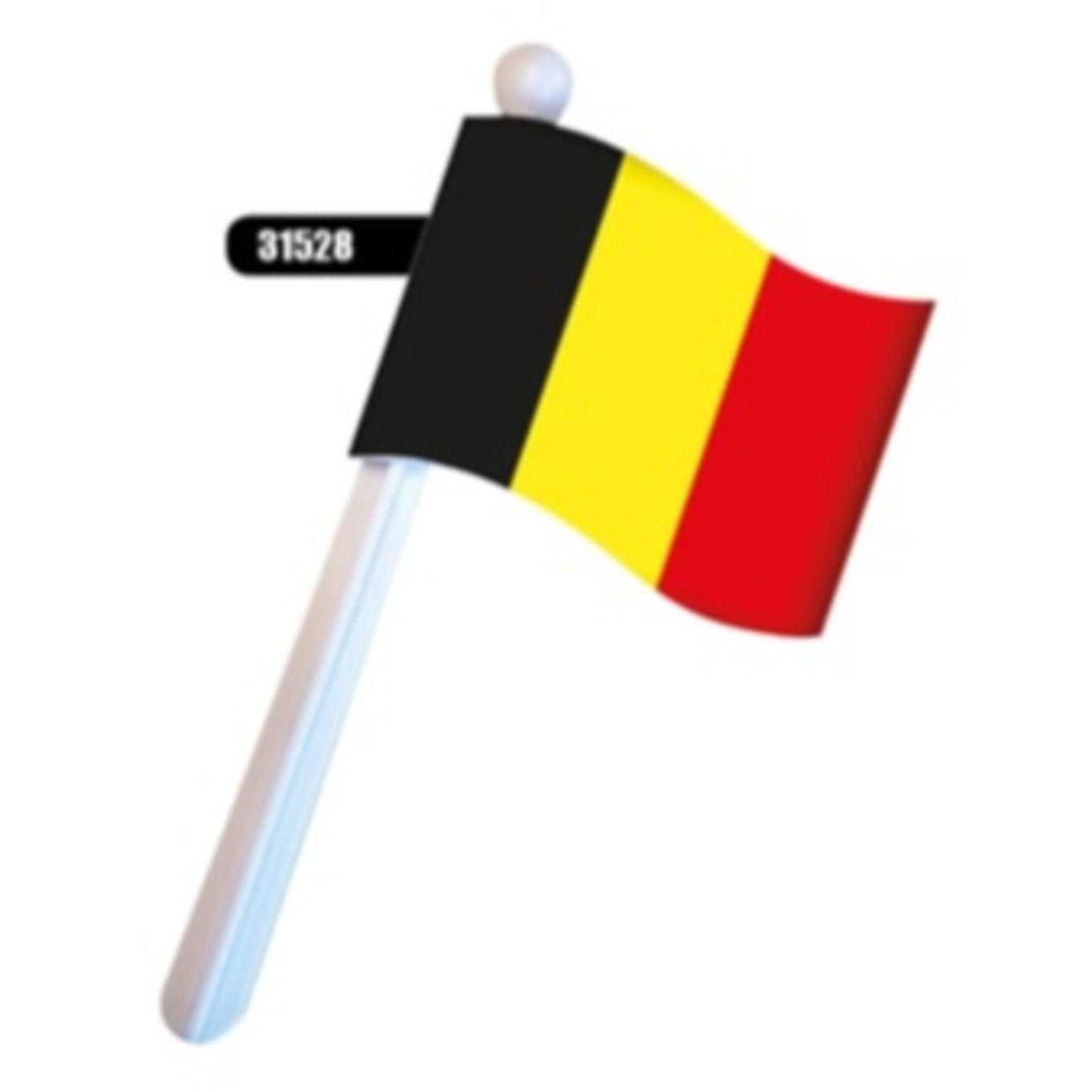 Belgie supporter ratelvlag