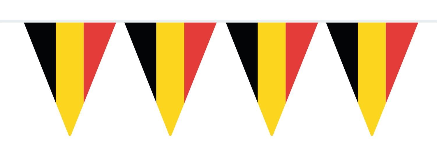 Belgie supporter vlaggenlijn 10 meter