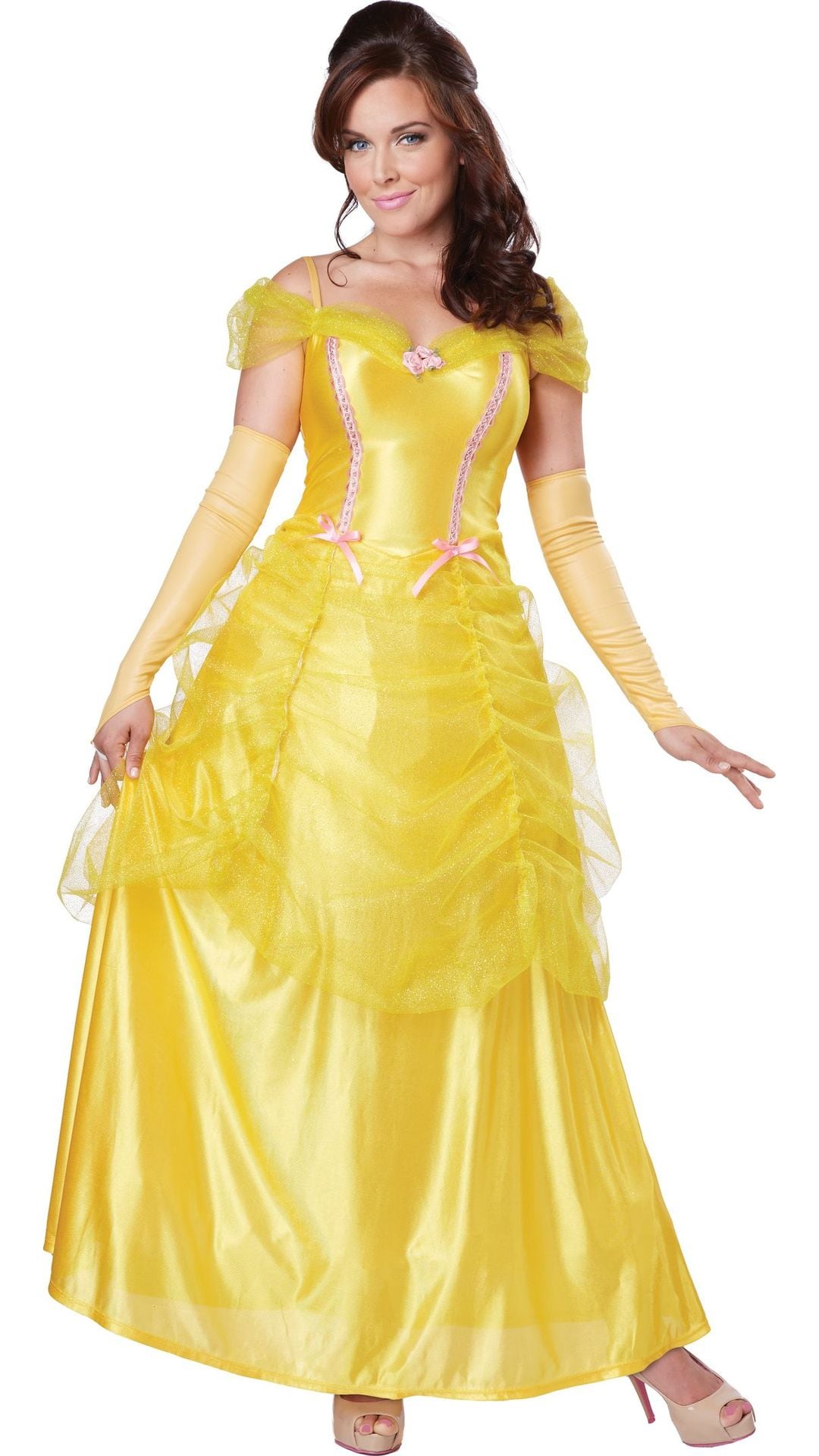 Belle jurk geel