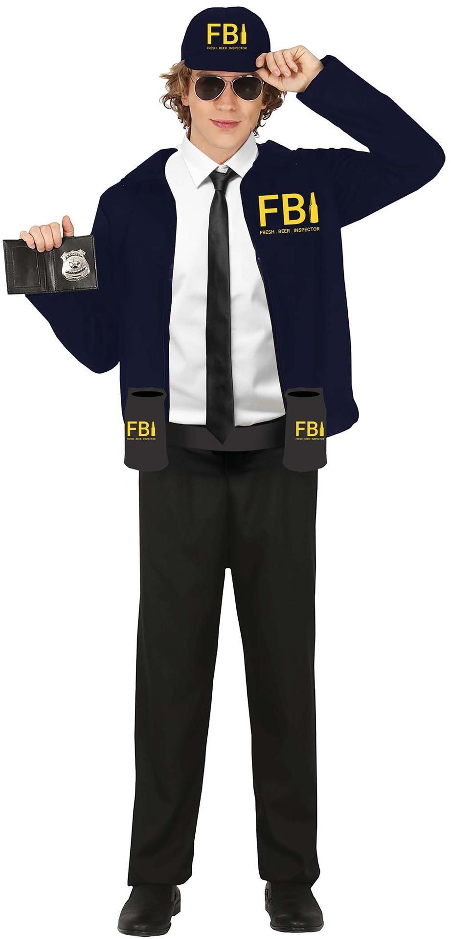 Bier FBI inspector outfit heren